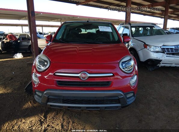 ZFBCFXCT2GP354973 2016 FIAT 500X Красный Вид задней части салона