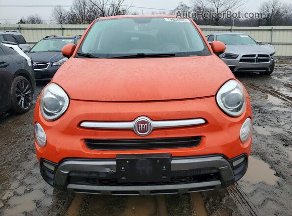ZFBCFXCT5GP373310 2016 FIAT 500X Оранжевый Вид спереди