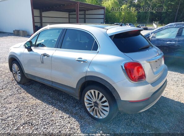 ZFBCFXDT9GP392201 2016 FIAT 500X Silver Задня ліва чверть