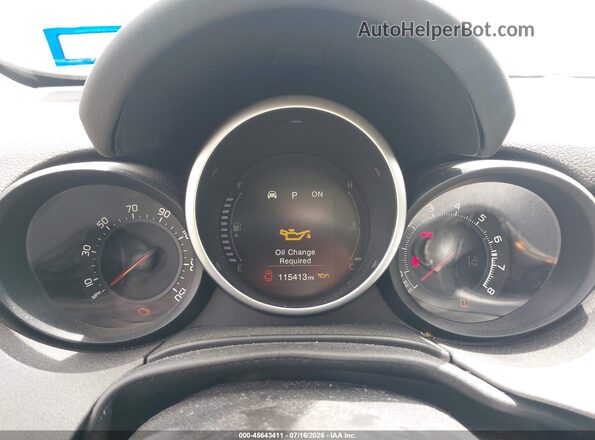 ZFBCFXET0GP513373 2016 FIAT 500X Gray Հետևի նստատեղերի տեսք