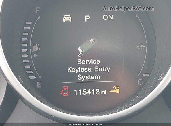 ZFBCFXET0GP513373 2016 FIAT 500X Gray Սարքավորումների վահանակի տեսք
