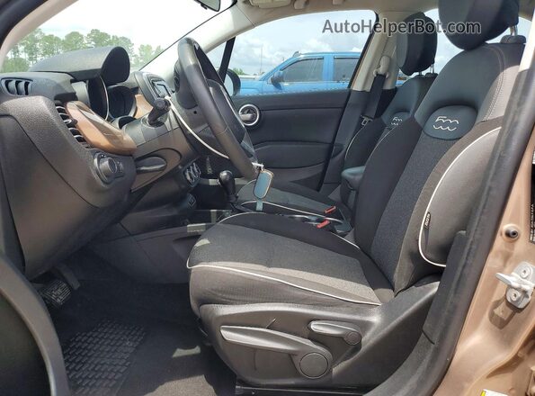 ZFBCFYAB2HP607498 2017 FIAT 500X Brown Սալոնի դիմացի տեսք
