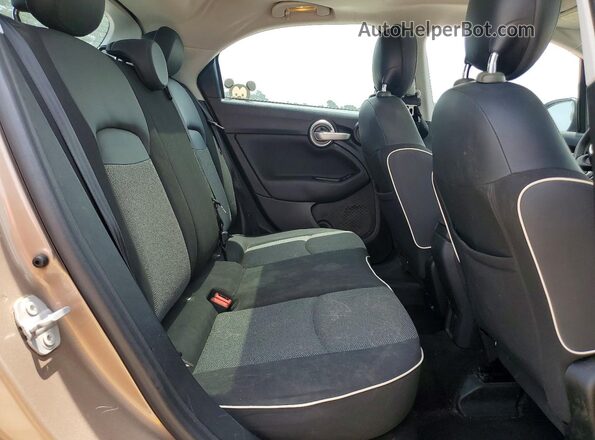 ZFBCFYAB2HP607498 2017 FIAT 500X Brown Սալոնի հետևի տեսք