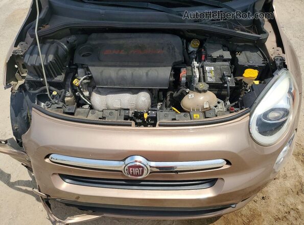 ZFBCFYAB2HP607498 2017 FIAT 500X Brown Շարժիչի բաժամունքի տեսք