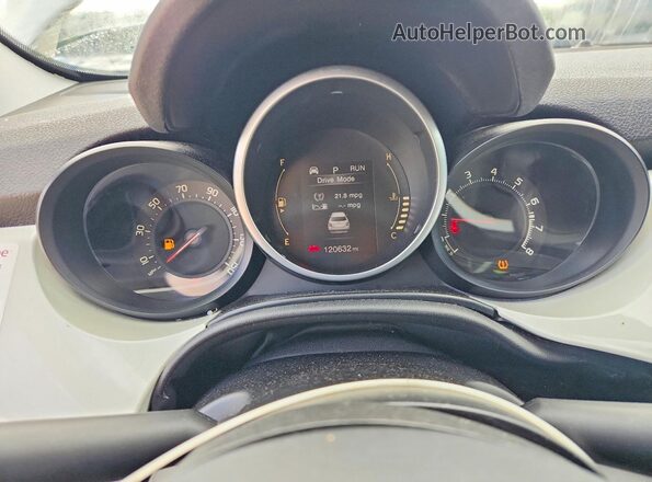 ZFBCFYBT7GP350540 2016 FIAT 500X Белый Вид щитка приборов