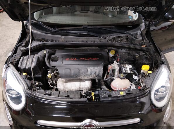 ZFBCFYCB5HP525732 2017 FIAT 500X Black Widok z tyłu