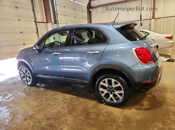 ZFBCFYCB6HP588712 2017 FIAT 500X Blue Задня ліва чверть