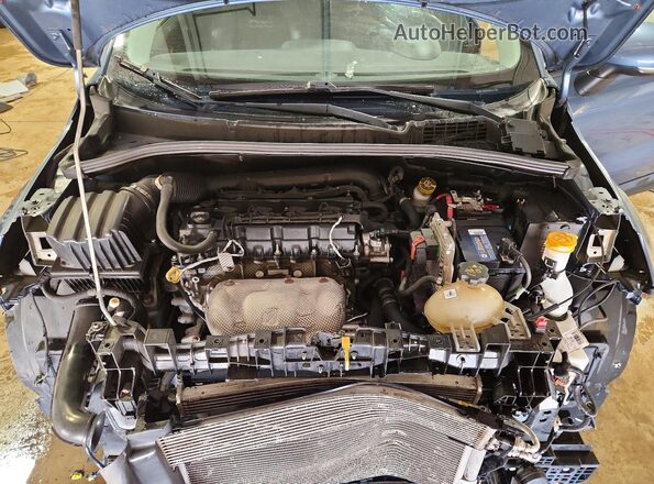 ZFBCFYCB6HP588712 2017 FIAT 500X Blue Вид задньої частини салону