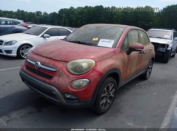 ZFBCFYCT0GP368716 2016 FIAT 500X Красный Передняя левая четверть