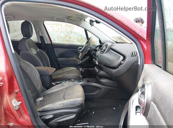 ZFBCFYCT0GP368716 2016 FIAT 500X Красный Вид салона спереди