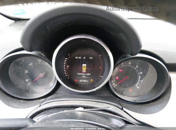 ZFBCFYCT0GP368716 2016 FIAT 500X Красный Вид задних сидений