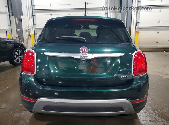 ZFBCFYCT3GP353806 2016 FIAT 500X Зеленый Вид сзади