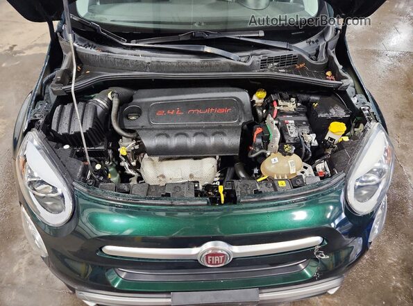 ZFBCFYCT3GP353806 2016 FIAT 500X Зеленый Вид подкапотного пространства