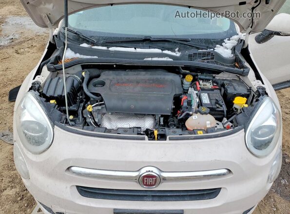 ZFBCFYDT4GP501122 2016 FIAT 500X Two Tone უკანა სალონის ხედი