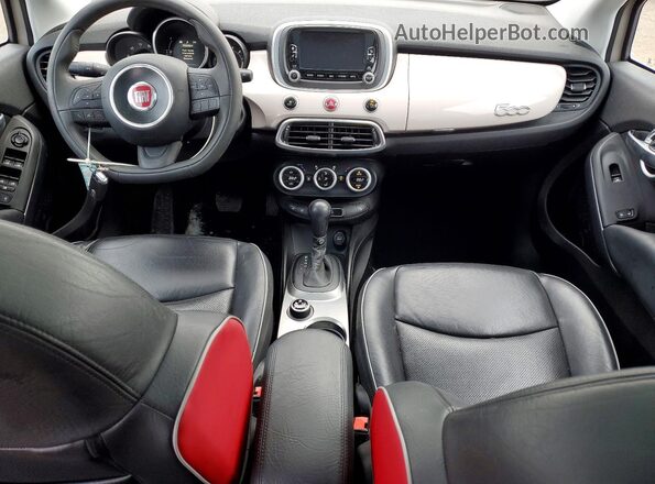ZFBCFYDT4GP501122 2016 FIAT 500X Two Tone წინა პანელის ხედი