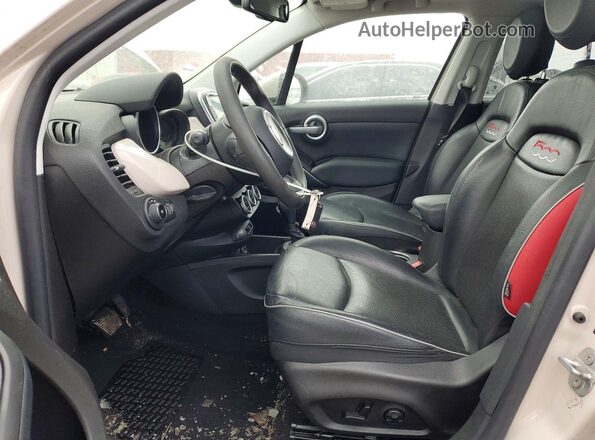 ZFBCFYDT4GP501122 2016 FIAT 500X Two Tone წინა სალონის ხედი