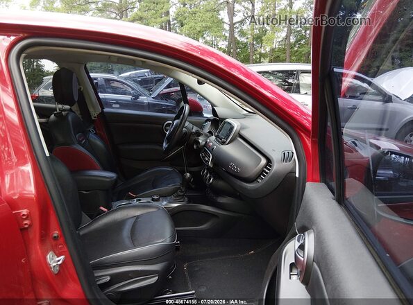 ZFBCFYET1GP415460 2016 FIAT 500X Red Սալոնի դիմացի տեսք