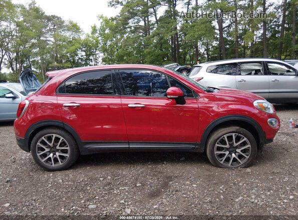 ZFBCFYET1GP415460 2016 FIAT 500X Red Սալոնի հետևի տեսք