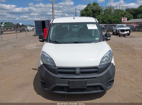 ZFBERFAB0J6H97787 2018 RAM PROMASTER CITY White Вид щитка приладів