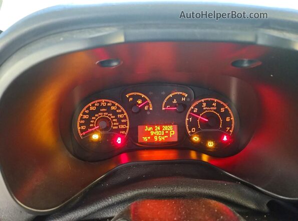 ZFBERFAB1H6D60598 2017 RAM PROMASTER Белый Вид щитка приборов