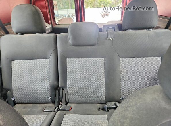 ZFBERFAB1J6J62879 2018 RAM PROMASTER Red Widok tylnych siedzeń