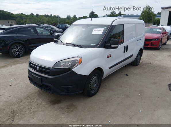ZFBERFAB2H6H18274 2017 RAM PROMASTER CITY White წინა მარცხენა ხედი სამი მეოთხედიდან