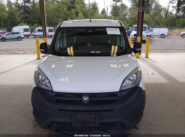 ZFBERFAB2J6J34847 2018 RAM PROMASTER CITY White Вид щитка приладів