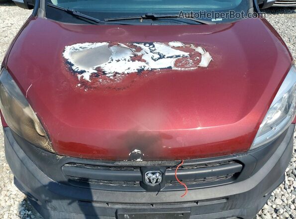 ZFBERFAB2J6L13972 2018 RAM PROMASTER Red Widok komory silnika