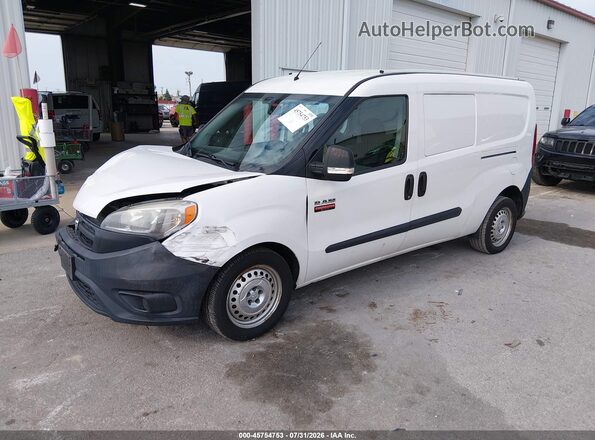 ZFBERFAB4H6E37934 2017 RAM PROMASTER CITY White Առջևի ձախ երեք քառորդ տեսարան