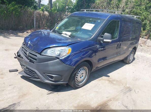 ZFBERFAB5J6H72111 2018 RAM PROMASTER CITY Blue წინა მარცხენა ხედი სამი მეოთხედიდან