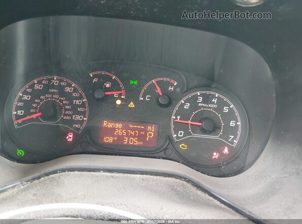 ZFBERFAT6G6C49990 2016 RAM PROMASTER CITY White Widok tylnych siedzeń