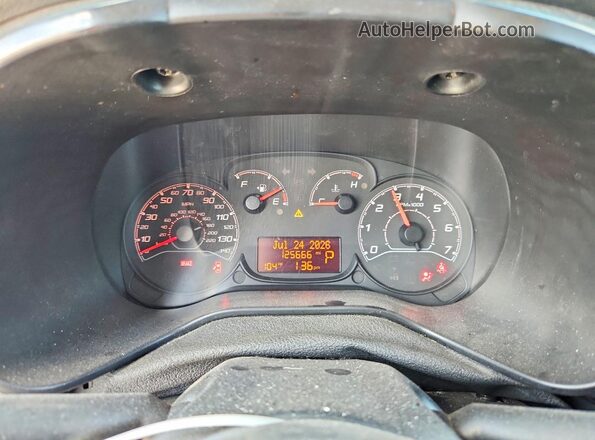 ZFBERFBB3H6G92332 2017 RAM PROMASTER Серебряный Вид щитка приборов