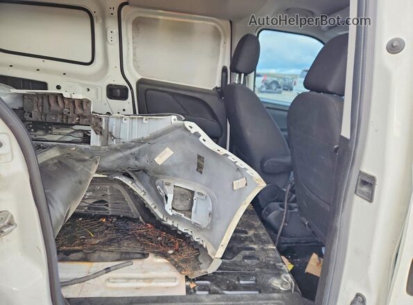 ZFBHRFAB4N6X54019 2022 RAM PROMASTER White უკანა სალონის ხედი