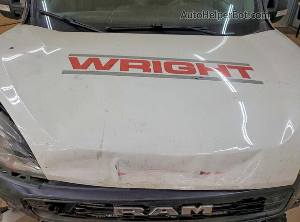 ZFBHRFAB9L6R96673 2020 RAM PROMASTER White Вид задньої частини салону