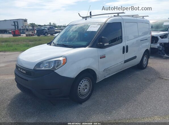 ZFBHRFAB9M6V39864 2021 RAM PROMASTER CITY White წინა მარცხენა ხედი სამი მეოთხედიდან