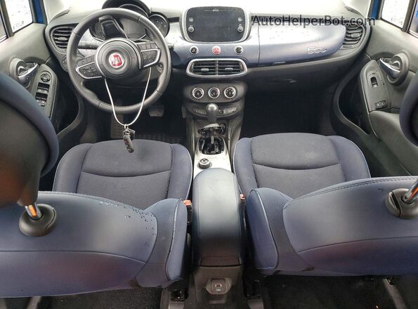 ZFBNF3A10MP944748 2021 FIAT 500X Blue Vista del salpicadero