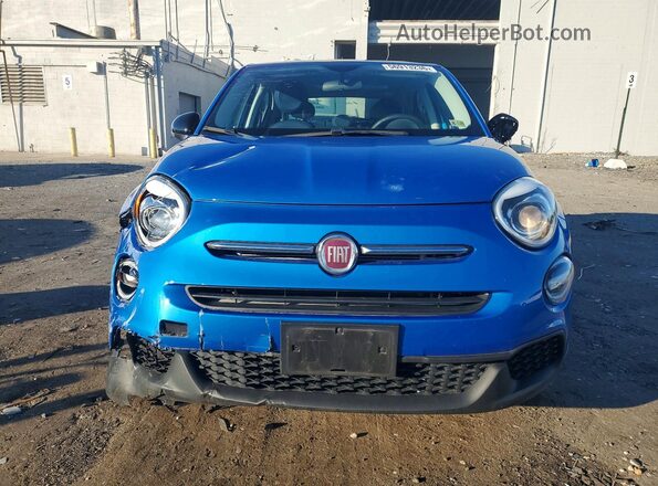 ZFBNF3A12NP958099 2022 FIAT 500X Blue Դիմացի տեսք