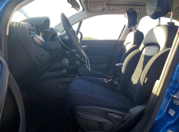 ZFBNF3A12NP958099 2022 FIAT 500X Blue Սալոնի դիմացի տեսք