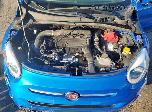 ZFBNF3A12NP958099 2022 FIAT 500X Blue Շարժիչի բաժամունքի տեսք