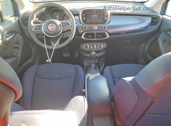 ZFBNF3A12NP958099 2022 FIAT 500X Blue Առջևի վահանակի տեսք