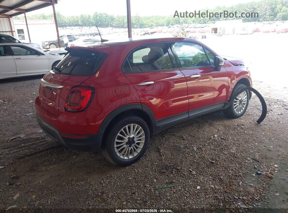 ZFBNF3B1XNP968801 2022 FIAT 500X Red Trasero derecho