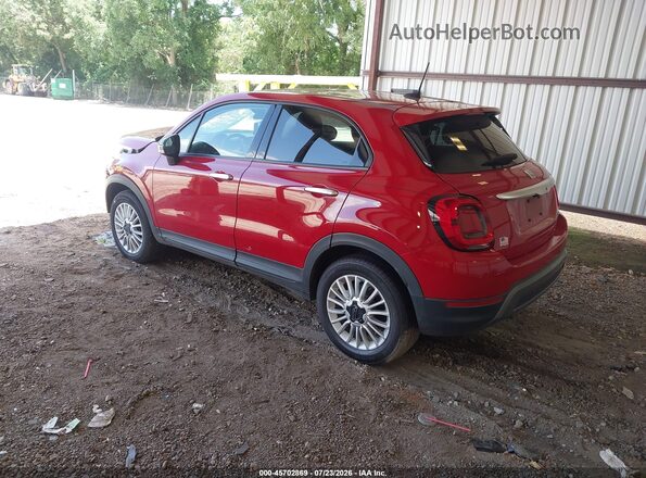 ZFBNF3B1XNP968801 2022 FIAT 500X Red Trasero izquierdo