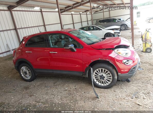 ZFBNF3B1XNP968801 2022 FIAT 500X Red Vista interior trasera