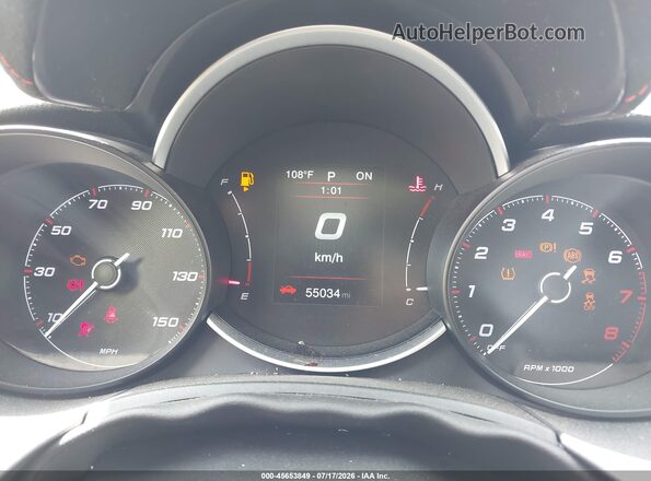 ZFBNFYC13LP846550 2020 FIAT 500X Gray Vista de los asientos traseros