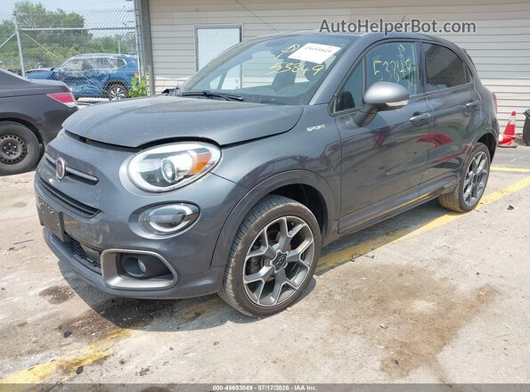 ZFBNFYC13LP846550 2020 FIAT 500X Gray Vista tres cuartos delantera izquierda