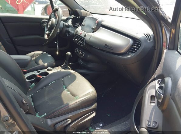 ZFBNFYC13LP846550 2020 FIAT 500X Gray Vista interior delantera