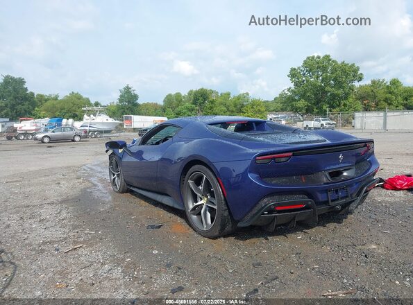 ZFF01SMA8T0327425 2026 FERRARI 296 Blue უკანა მარცხენა