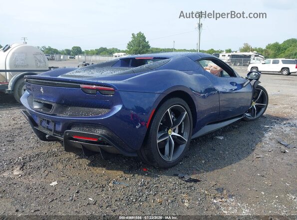 ZFF01SMA8T0327425 2026 FERRARI 296 Blue უკანა მარჯვენა