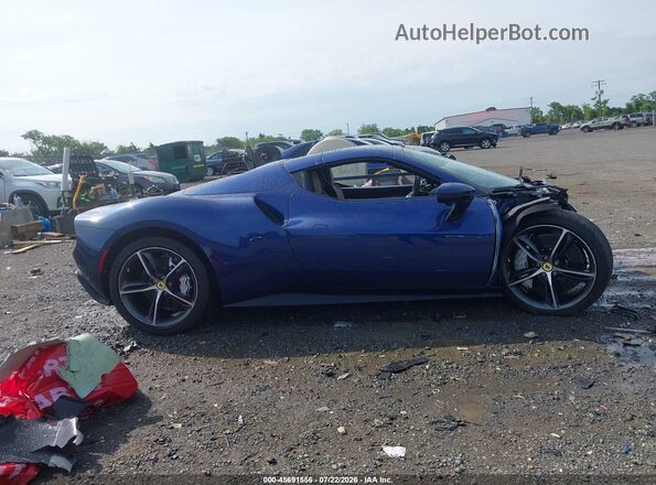 ZFF01SMA8T0327425 2026 FERRARI 296 Blue სალონის 360-გრადუსიანი ხედი