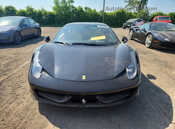 ZFF67NFA4B0180686 2011 FERRARI 458 Black Vista frontal